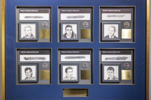 custom framed Seabees memorial tribute custom framed Seabees memorial tribute