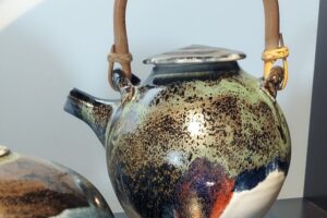 John Shedd clay teapot